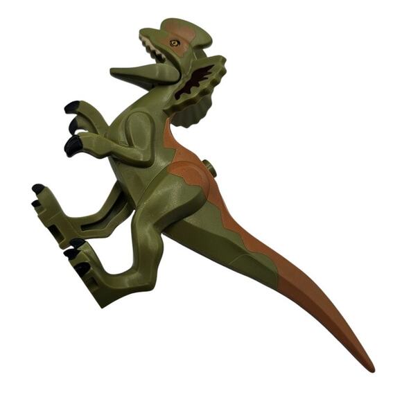 Lego Animal Land Dinosaur Dilophosaurus Olive Green 75934 - Picture 1 of 4